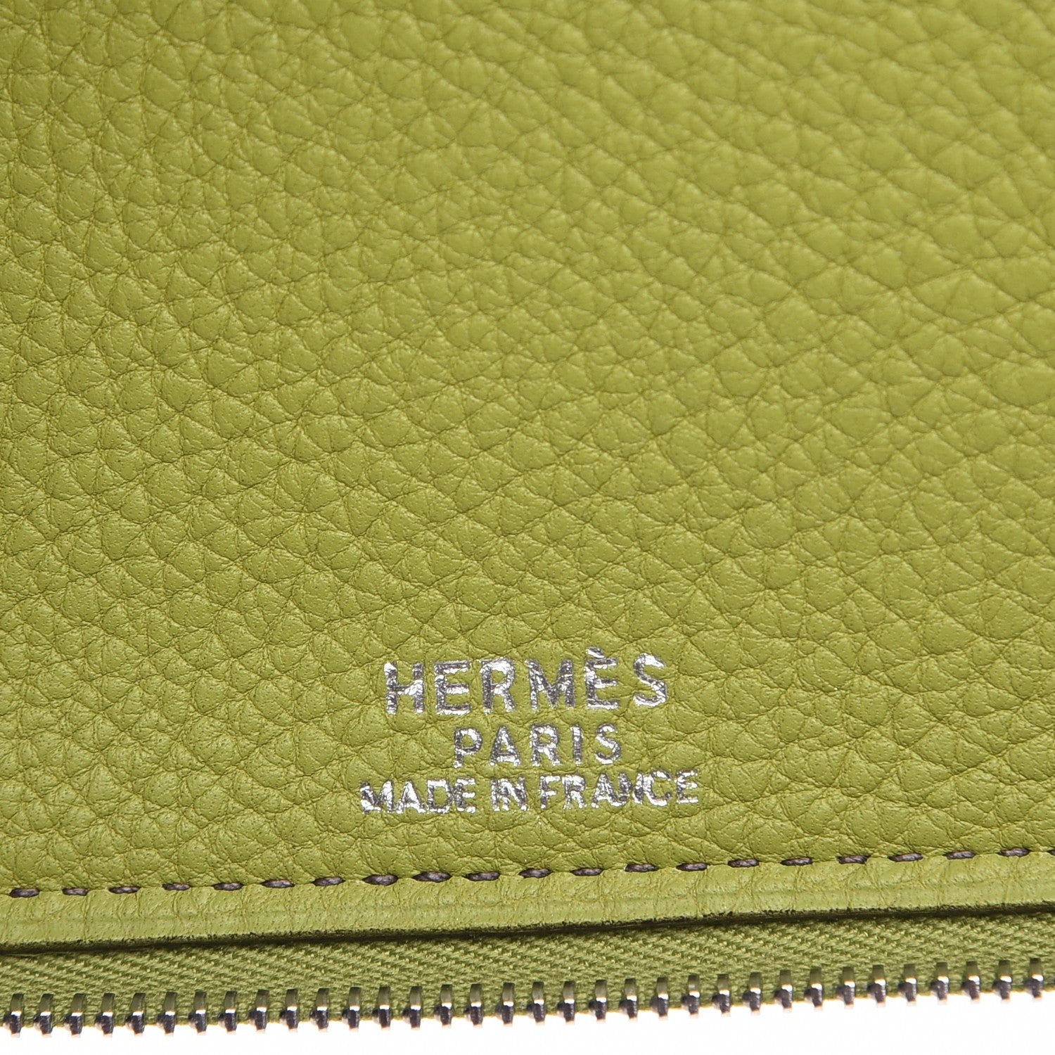 Hermes Togo CD Cover Vert Anis 12 of 14