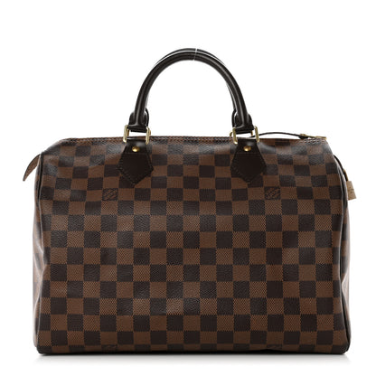 Louis Vuitton Damier Ebene Speedy 30 1 of 11