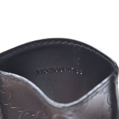 Gucci Guccissima Money Clip Black 5 of 7