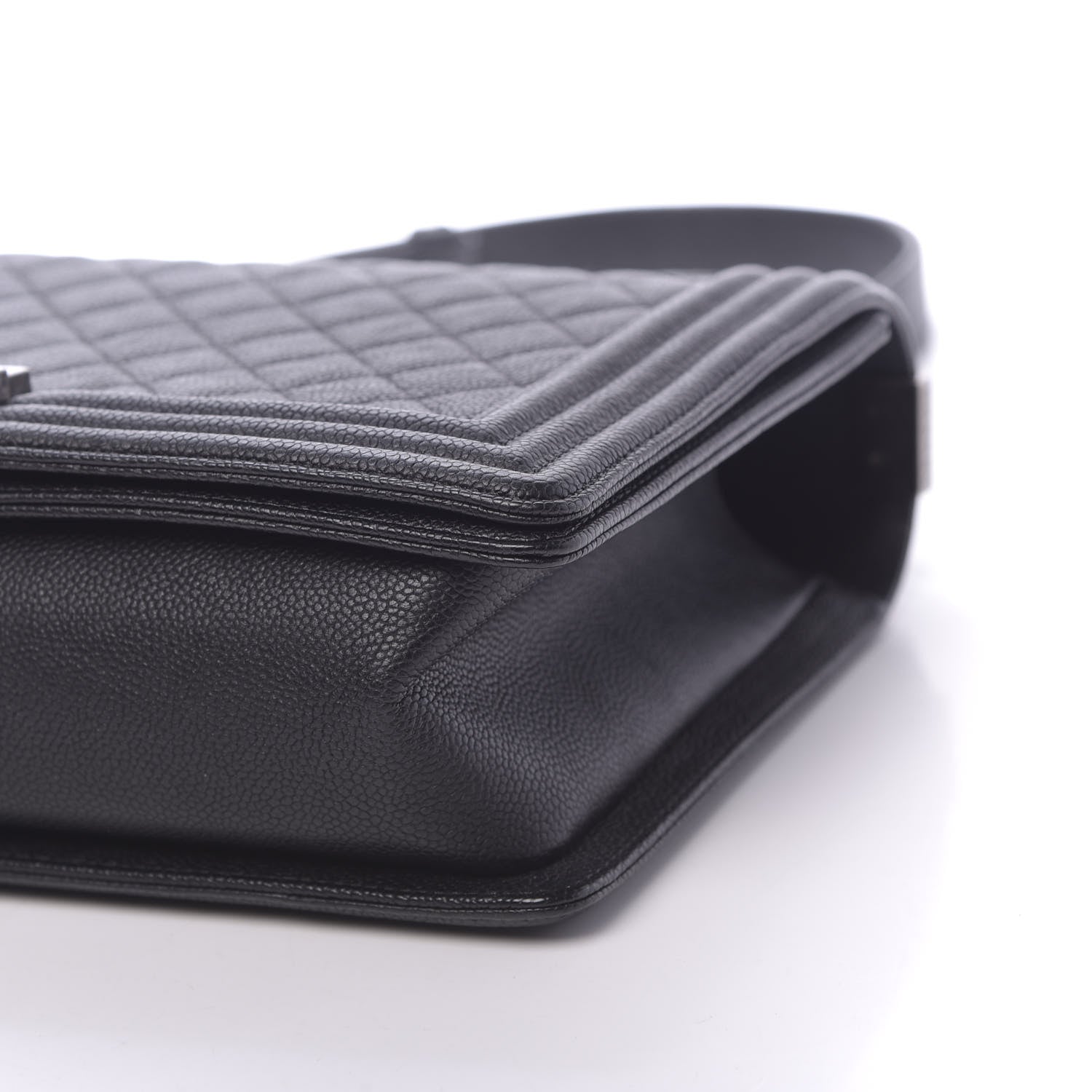 Chanel Caviar Quilted New Medium Boy Flap Black 9 of 10