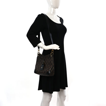 Louis Vuitton Monogram Odeon PM Black 2 of 9