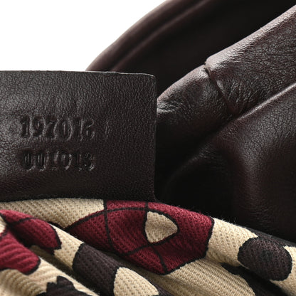 Gucci Guccissima Medium Hysteria Top Handle Bag Chocolate 7 of 9