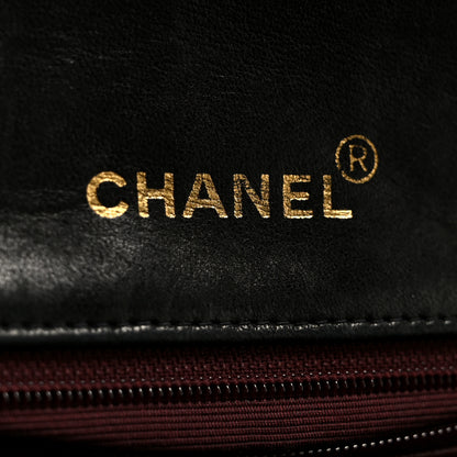Chanel Lambskin Quilted Mini Square Flap Bag Black 6 of 12