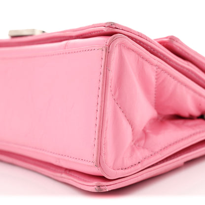 Balenciaga Crushed Calfskin Quilted Small Crush Chain Bag Sweet Pink 10 of 15