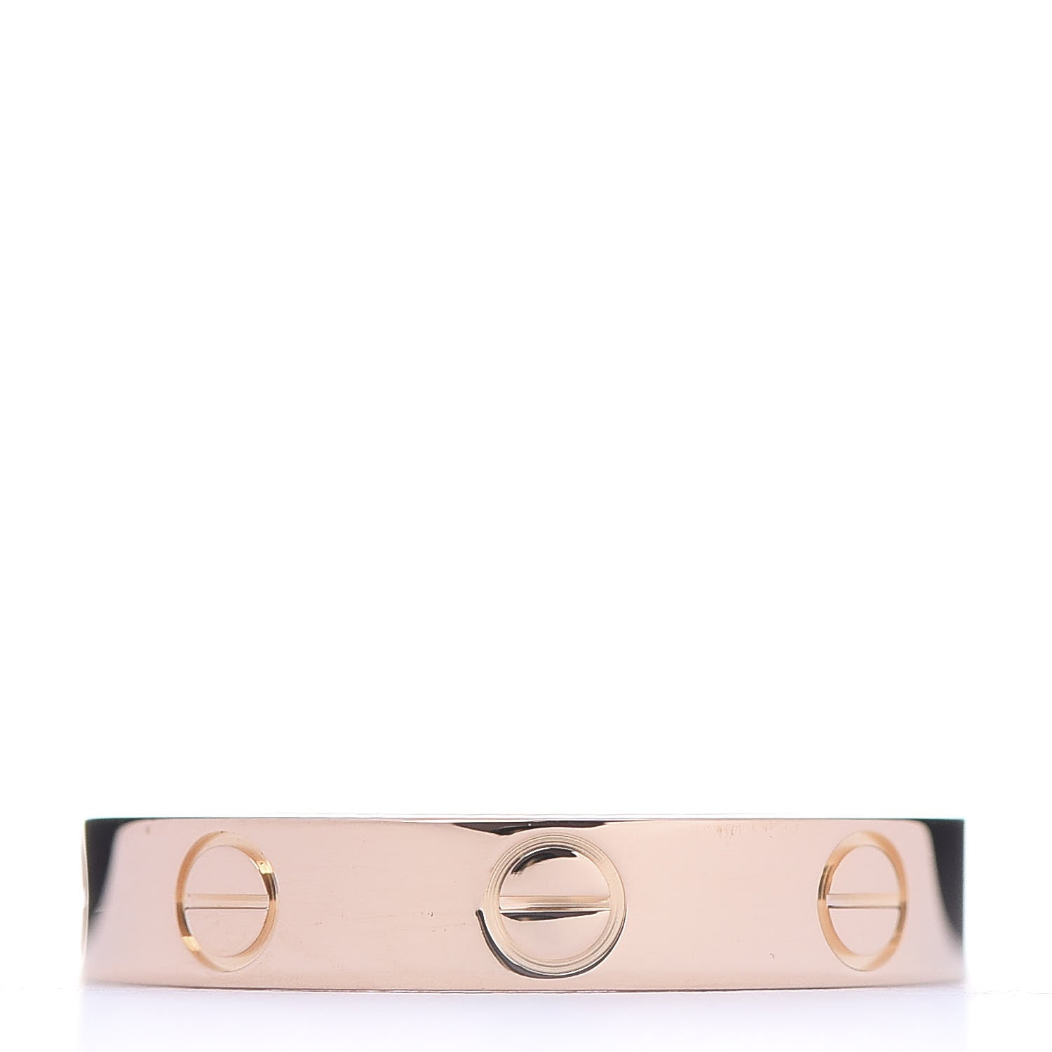 Cartier 18K Pink Gold 3.5mm LOVE Wedding Band Ring 52 6 3 of 4