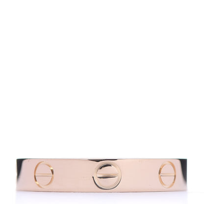 Cartier 18K Pink Gold 3.5mm LOVE Wedding Band Ring 52 6 3 of 4