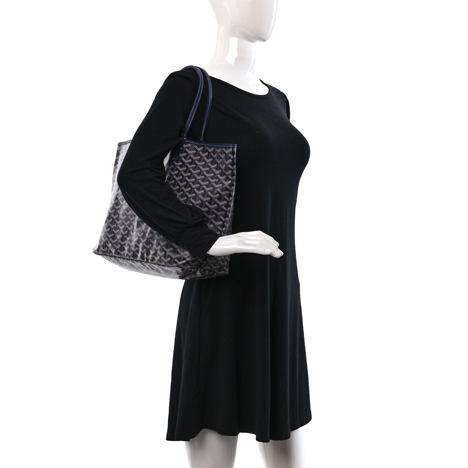 Goyard Goyardine Saint Louis PM Navy 2 of 10
