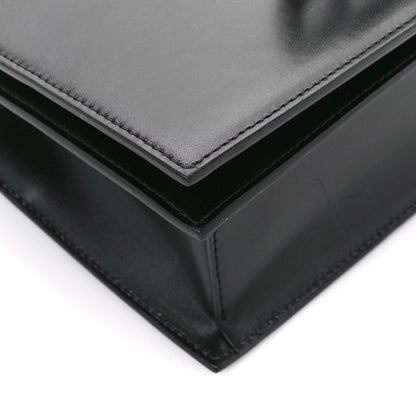 Alexander McQueen Calfskin Knuckle Shoulder Bag Black 11 of 14