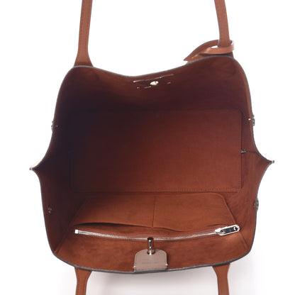 Louis Vuitton Calfskin Lockme Go Tote Vison 5 of 6