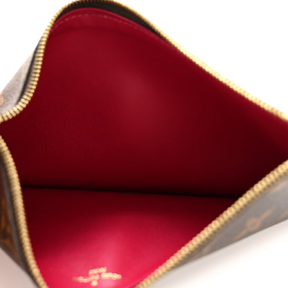 Louis Vuitton Monogram Pochette Felicie Chain Wallet Fuchsia 14 of 17