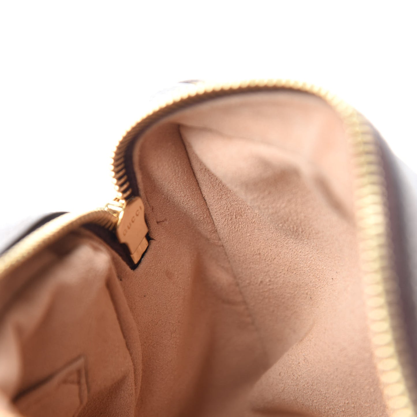 GG Supreme Monogram Web Mini Ophidia Shoulder Bag Brown