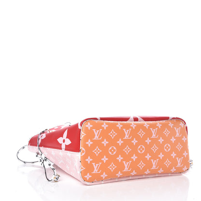 Louis Vuitton Monogram Giant Neverfull MM Rouge 5 of 9