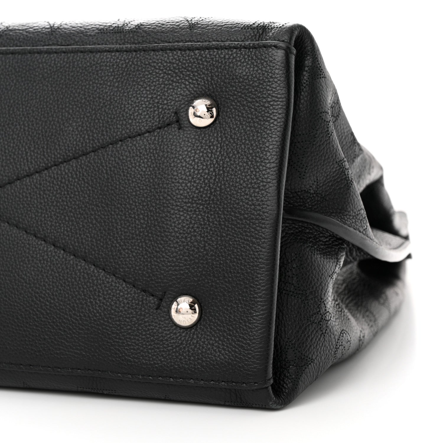 Louis Vuitton Mahina Carmel Hobo Black 9 of 11