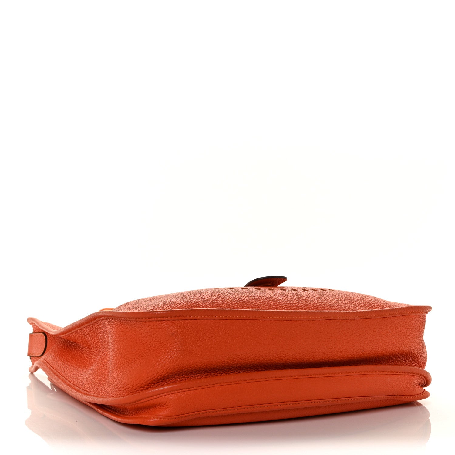 Hermes Taurillon Clemence Evelyne III GM Orange 3 of 10