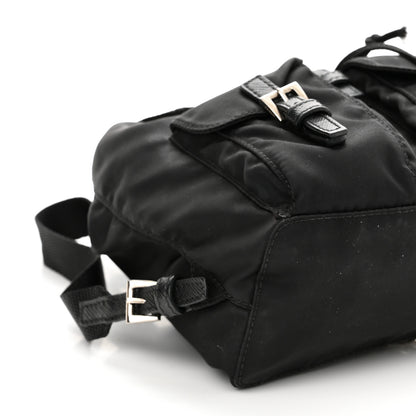 Prada Nylon Vela Mini Crossbody Backpack Black 9 of 10
