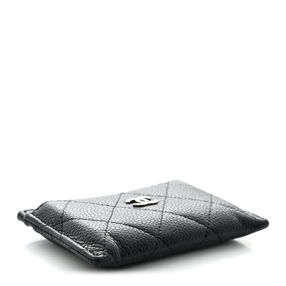 Chanel Caviar Quilted Card Holder Black 4 of 14