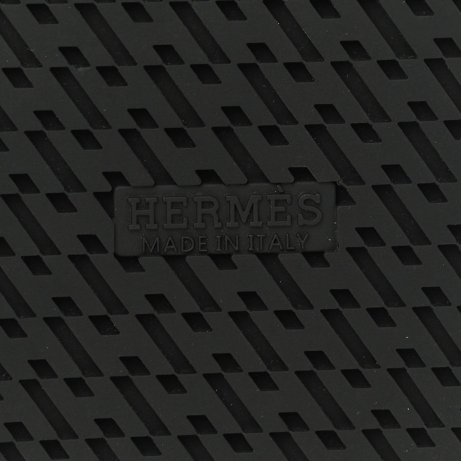Hermes Veau Indios Woolskin Mens Chypre Sandals 44 Black Ecru 7 of 10