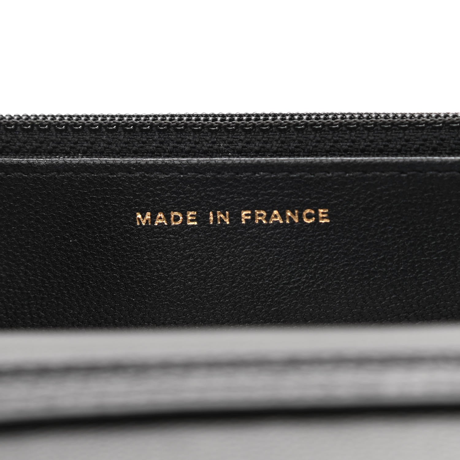 Chanel Goatskin Quilted Quilted Like A Wallet Wallet On Chain WOC Black 7 of 12