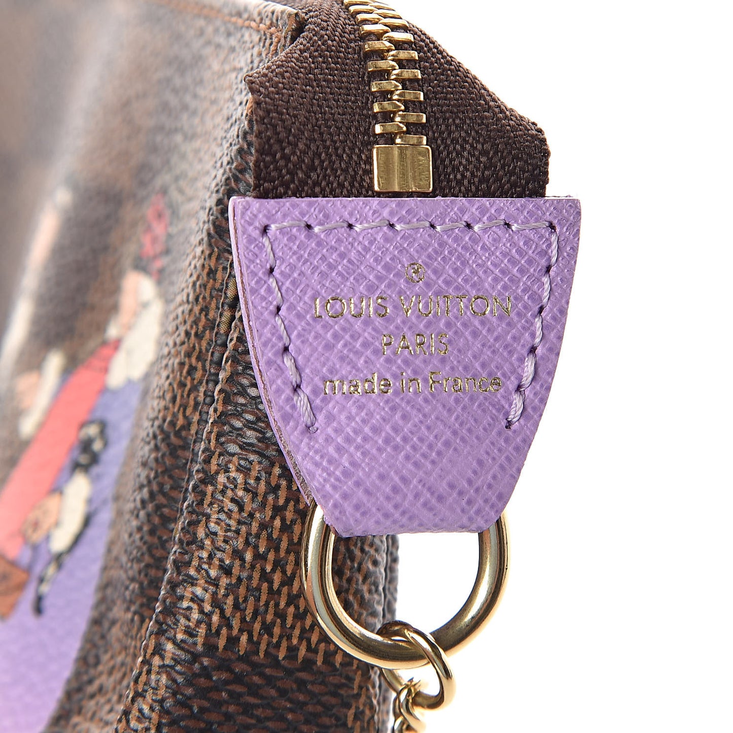 Monogram Illustre Mini Pochette Accessories Violet