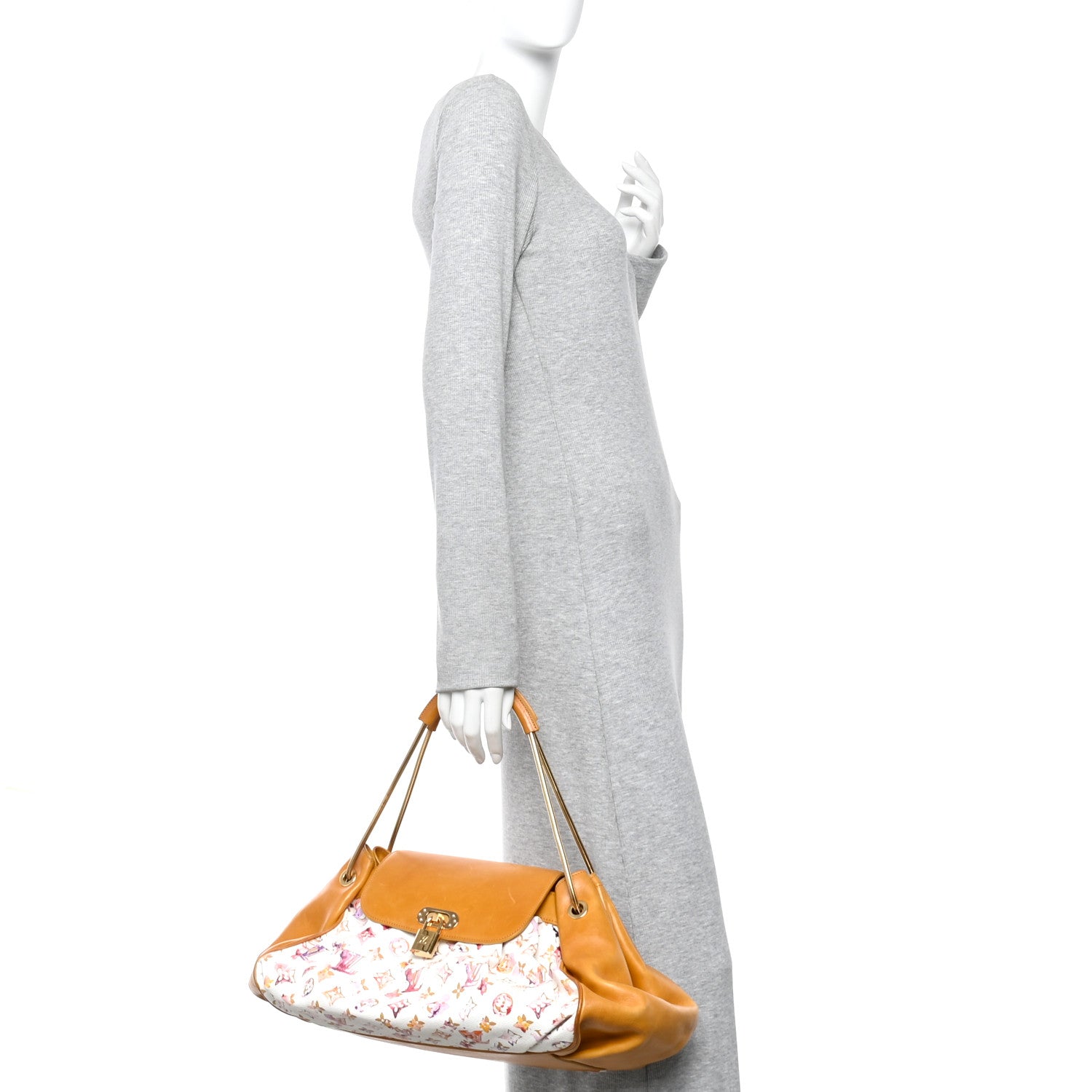 Louis Vuitton Monogram Watercolor Aquarelle Jamais White 2 of 13