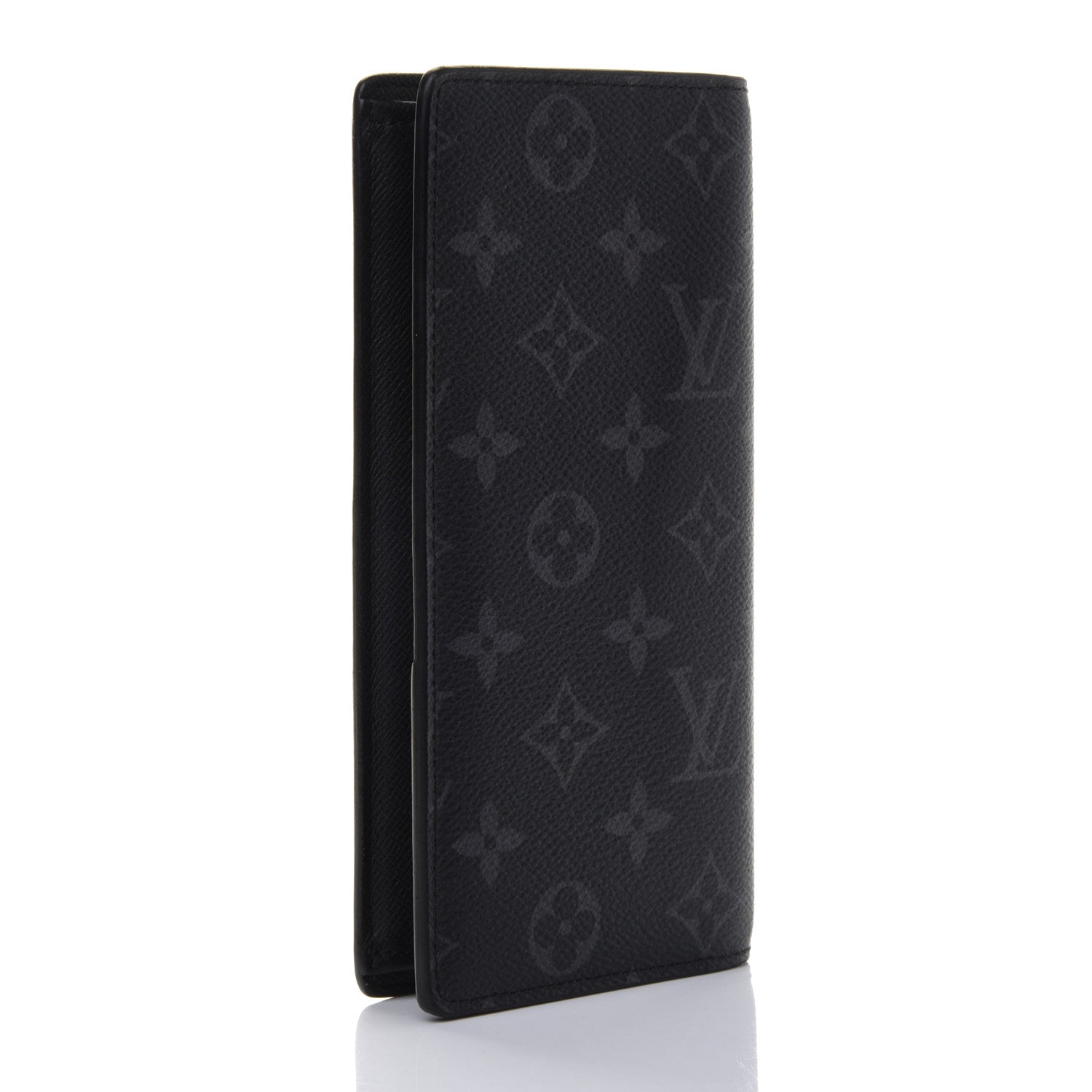 Louis Vuitton Monogram Eclipse Brazza Wallet 2 of 4