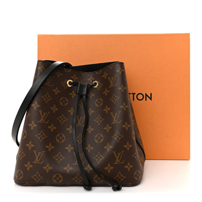 Louis Vuitton Monogram Neonoe MM Black 25 of 25