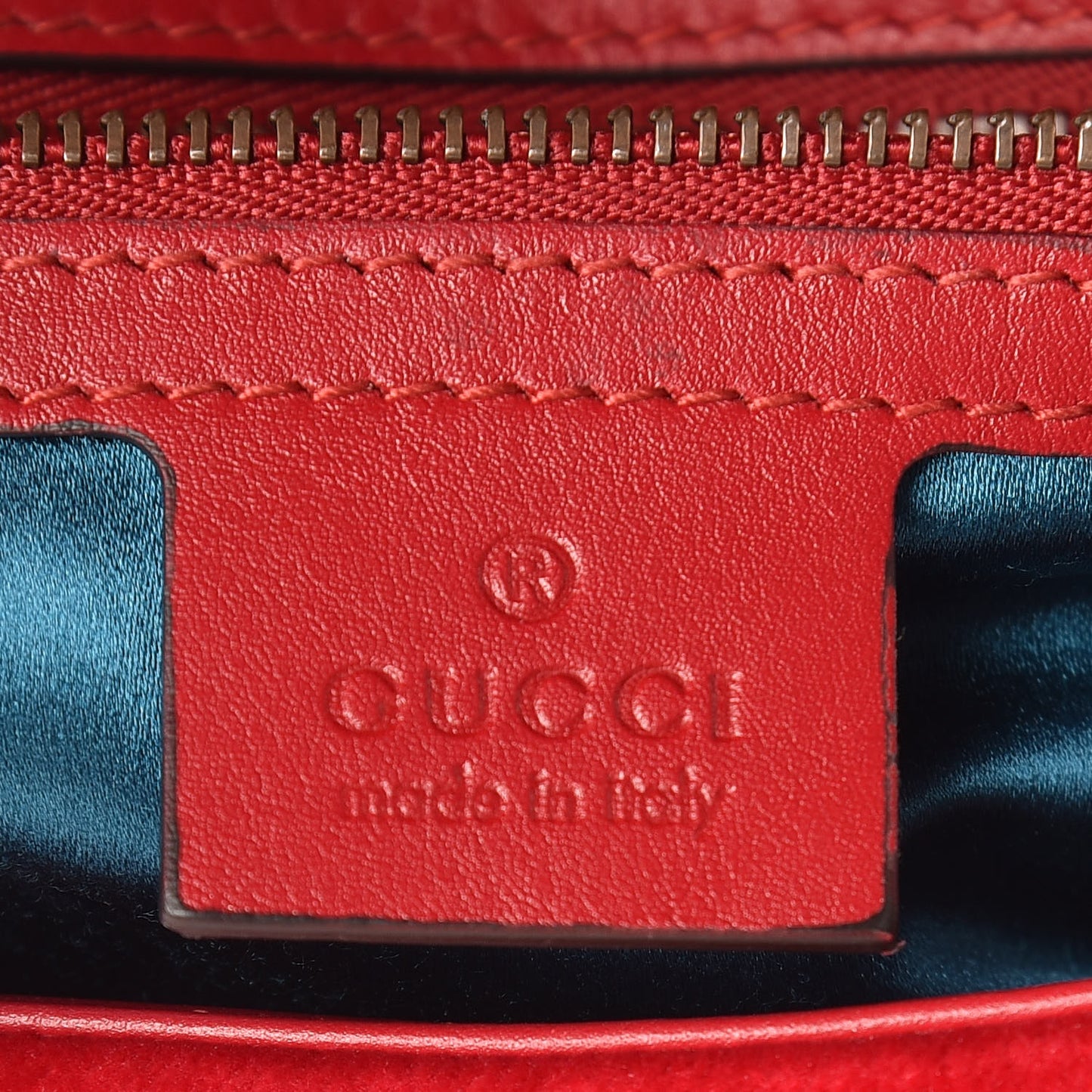 Velvet Matelasse Small GG Marmont Shoulder Bag Hibiscus Red