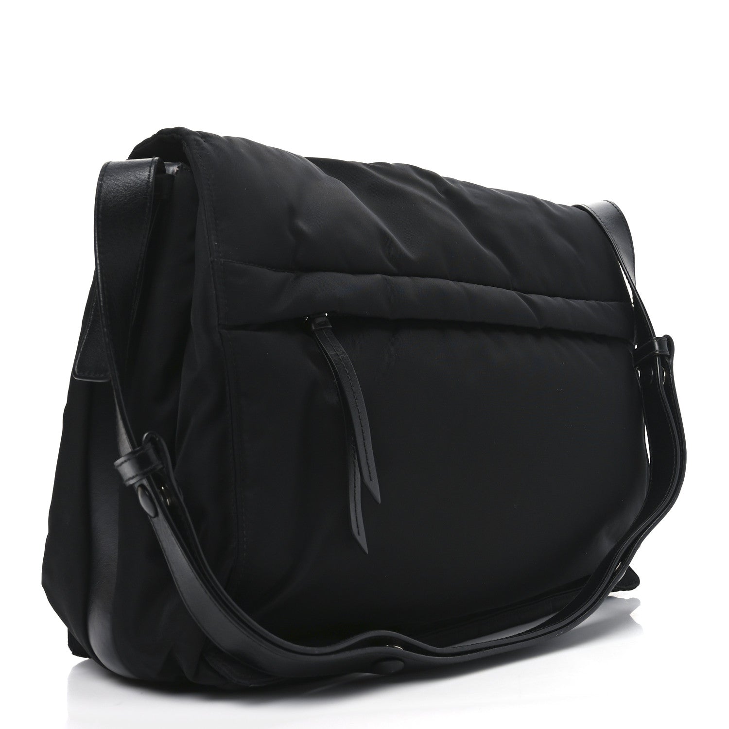 Prada Re-Nylon Padded Large Traveller Black 1746435 – FASHIONPHILE