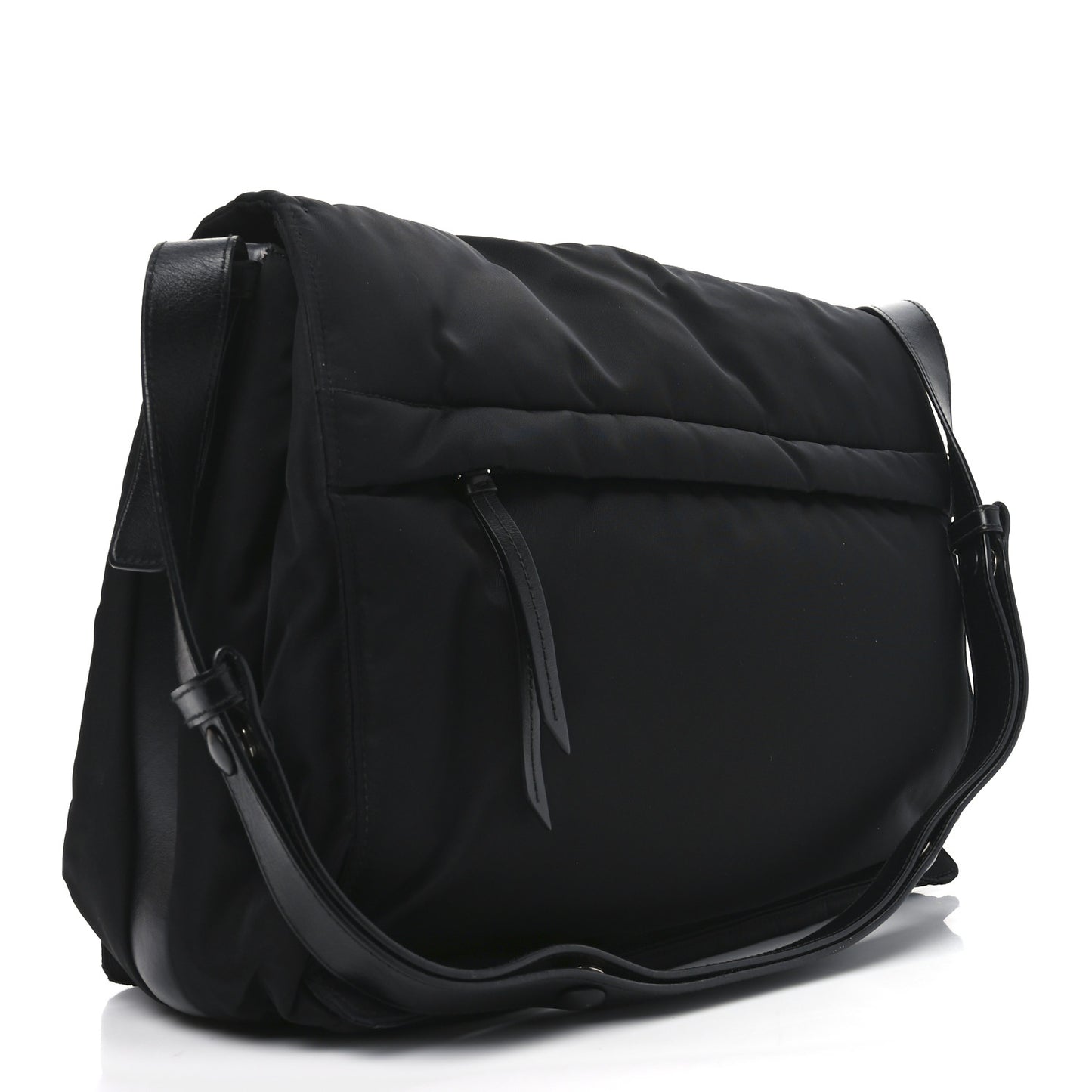 Re-Nylon Padded Large Traveller Black