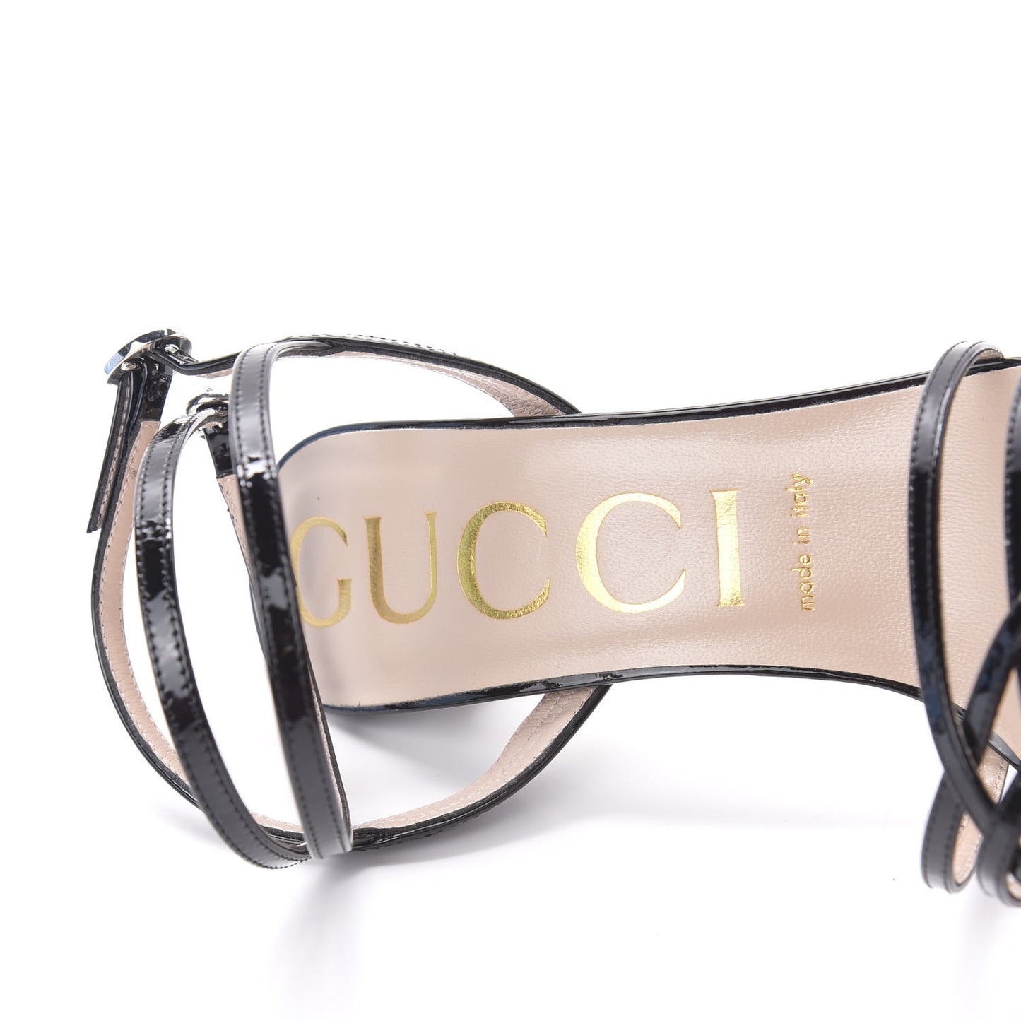 Vernice Crystal Sandals 39 Black