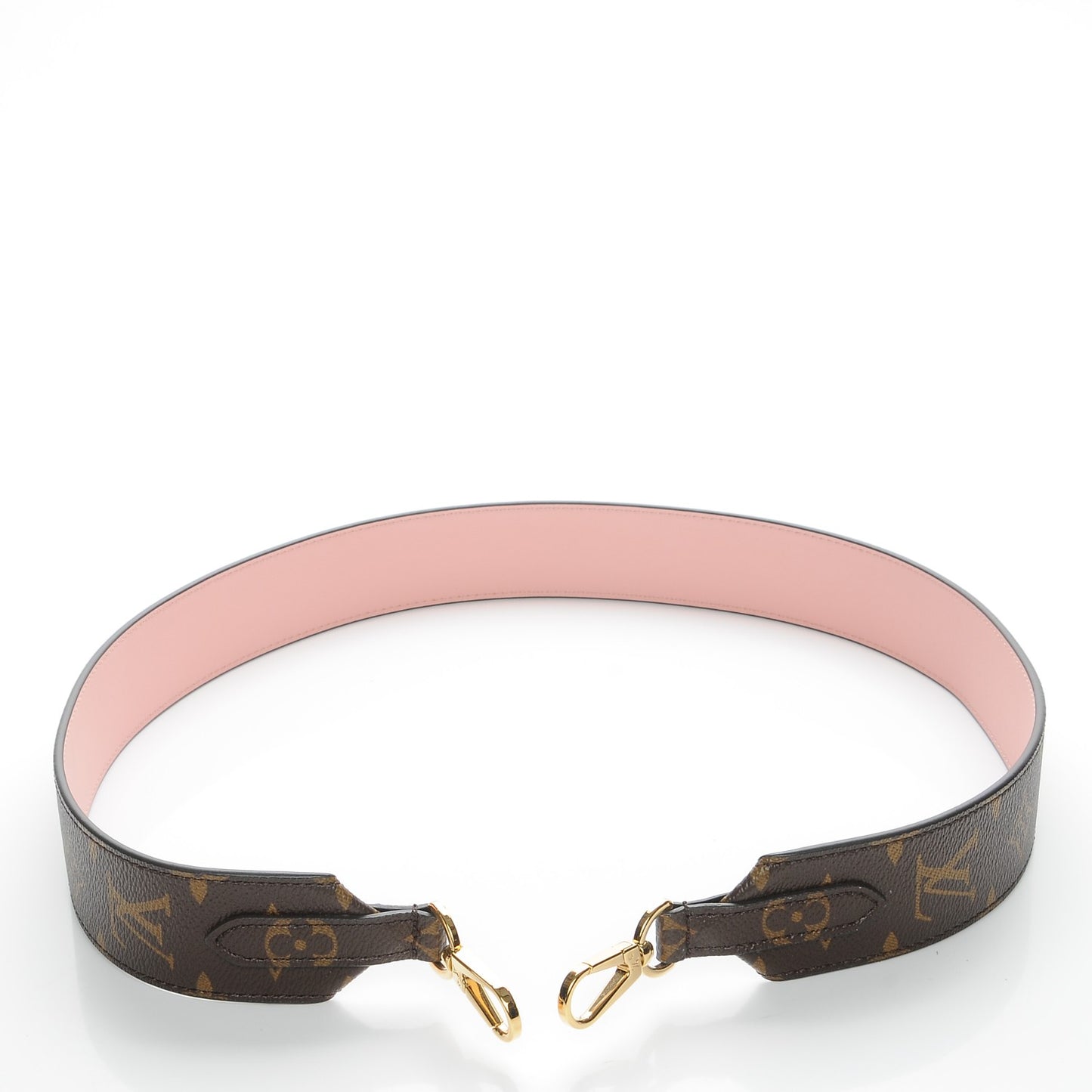 Monogram Bandouliere Shoulder Strap Rose Poudre