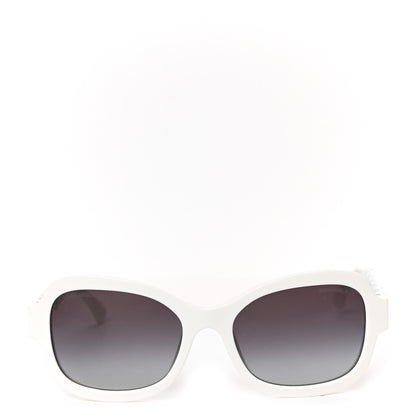 Chanel Acetate Chain Sunglasses 5470-Q-A White 2 of 6
