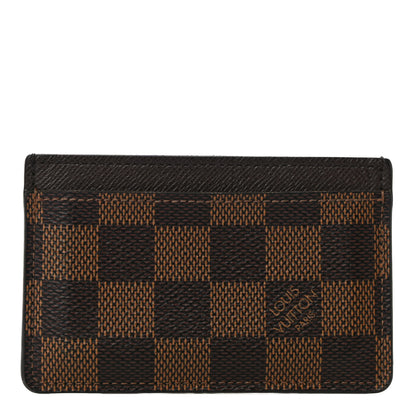Louis Vuitton Damier Ebene Card Holder 1 of 10