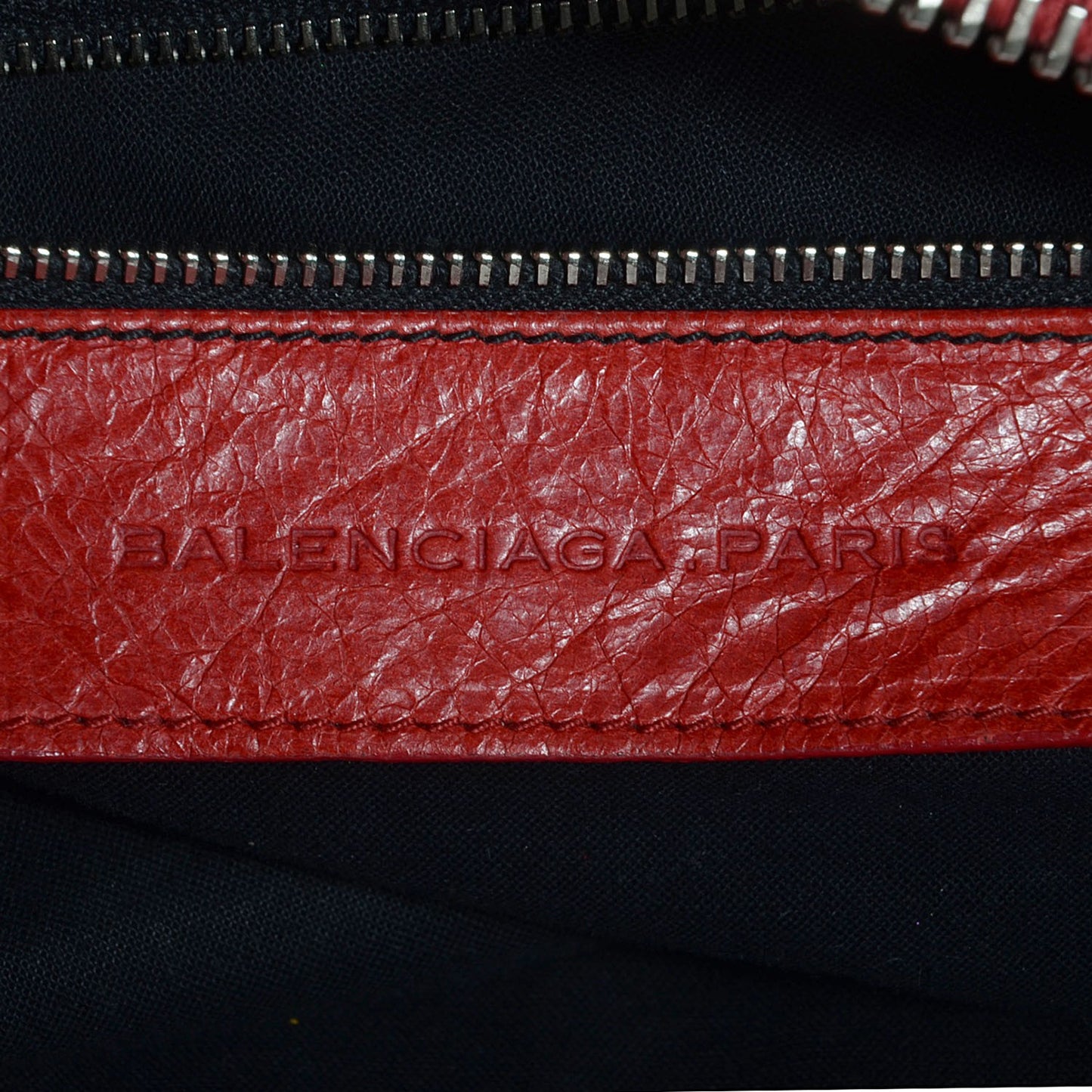 Chevre Giant 21 Silver Hardware Brief Rouge Vermillon