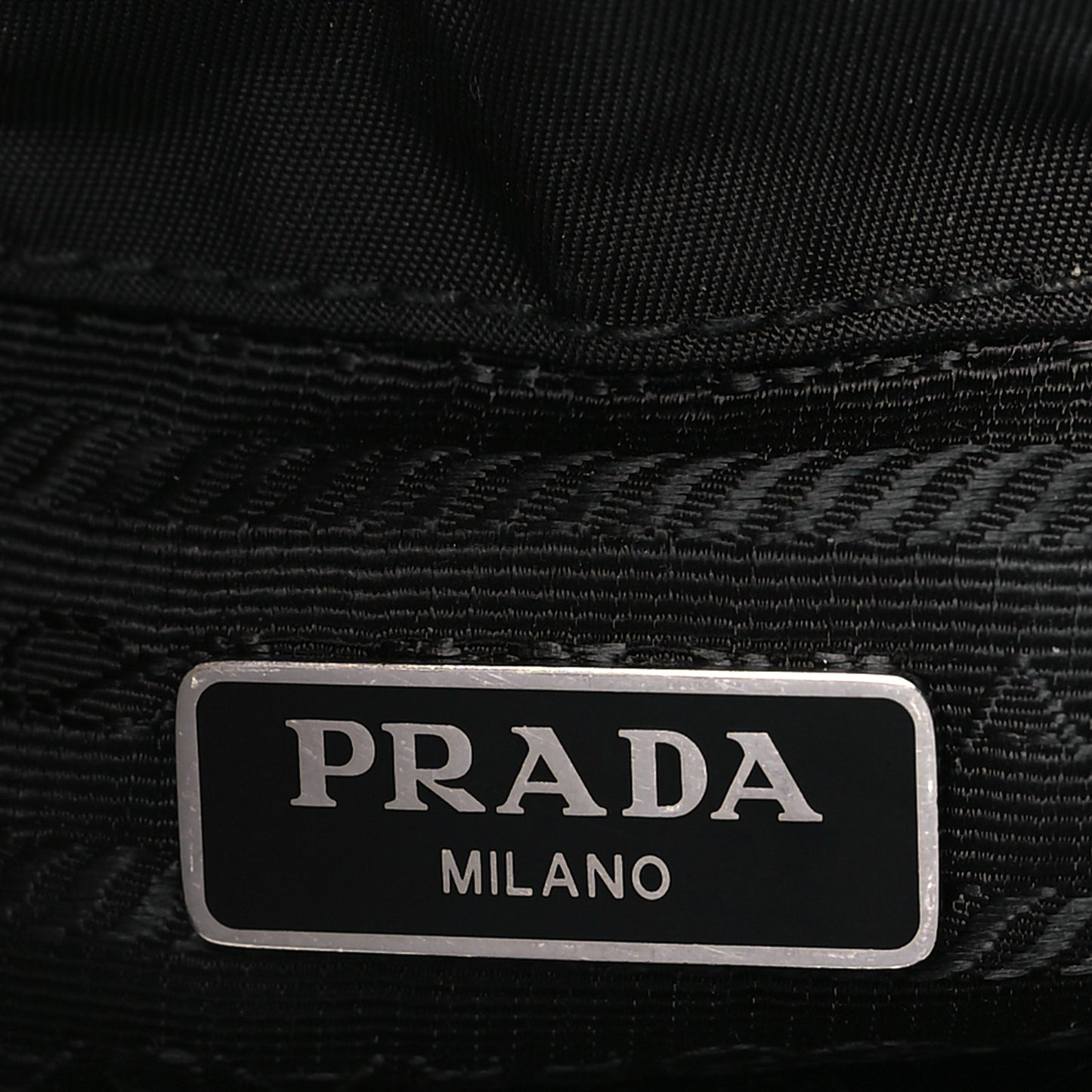 Nylon Vela Mini Crossbody Backpack Black