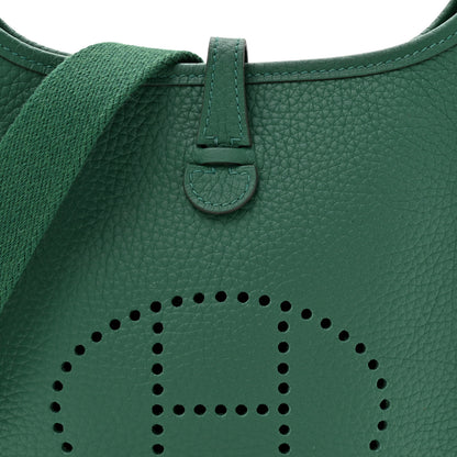 Hermes Taurillon Clemence Evelyne TPM Vert Vertigo 8 of 11
