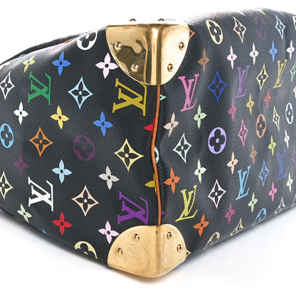 Louis Vuitton Monogram Multicolor Speedy 30 Black 8 of 9