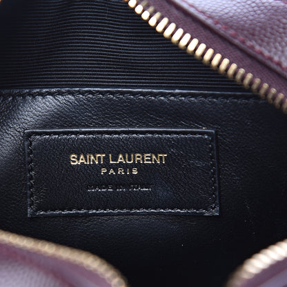 Saint Laurent Grain De Poudre Small Classic Monogram Camera Bag Amaranto 5 of 8