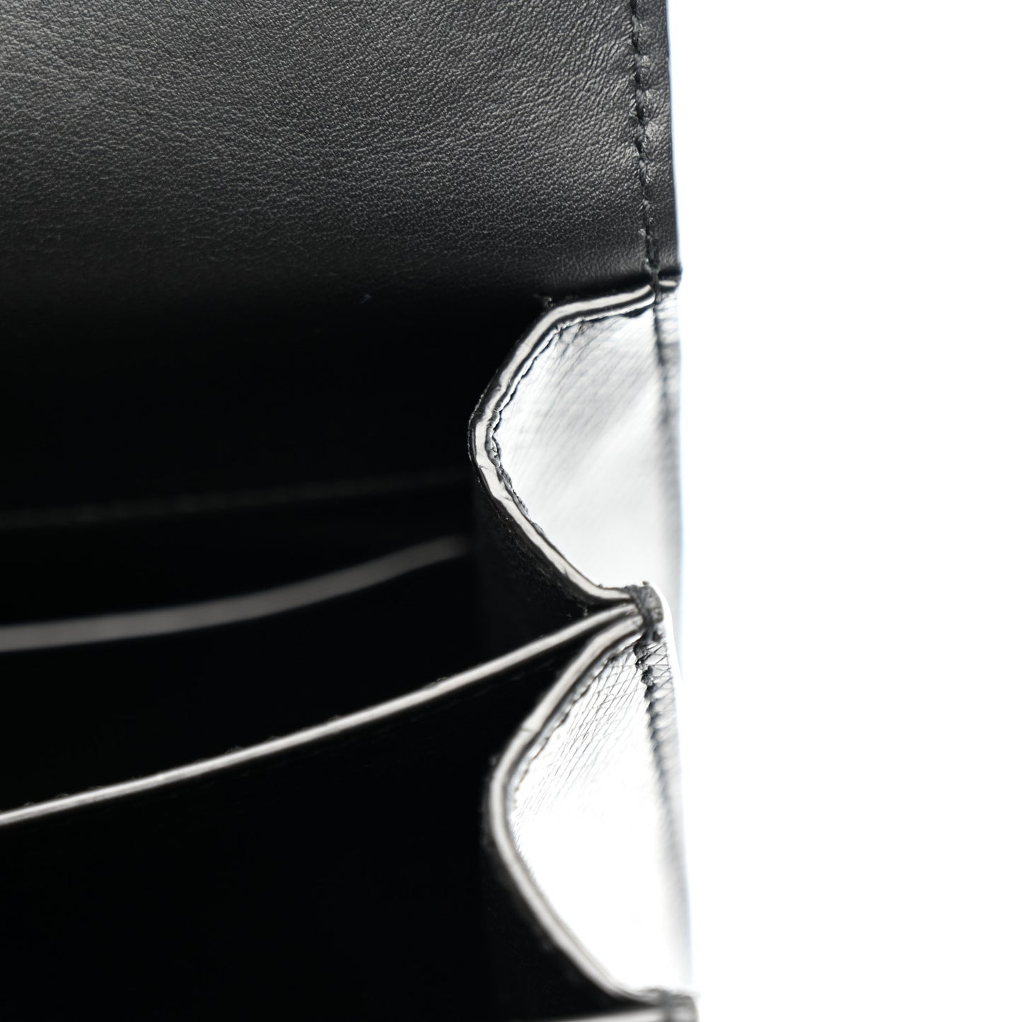 Coated Bark Calfskin Medium Monogram Sunset Black