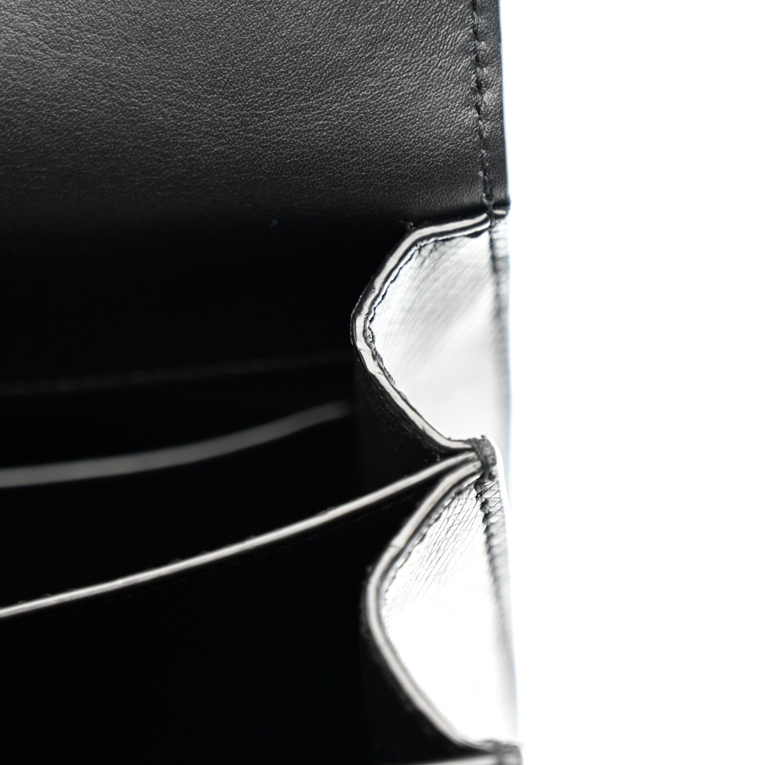 Saint Laurent Coated Bark Calfskin Medium Monogram Sunset Black 11 of 13