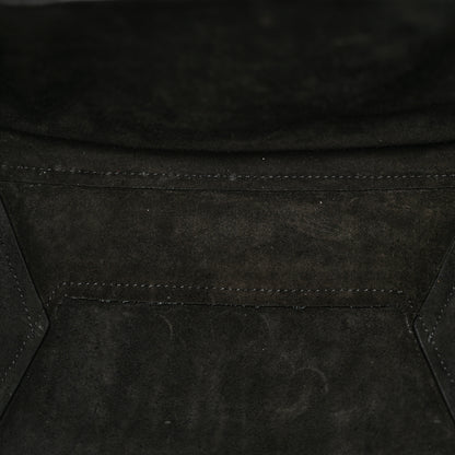 Celine Soft Grained Calfskin Sangle Bucket Bag Black 12 of 12