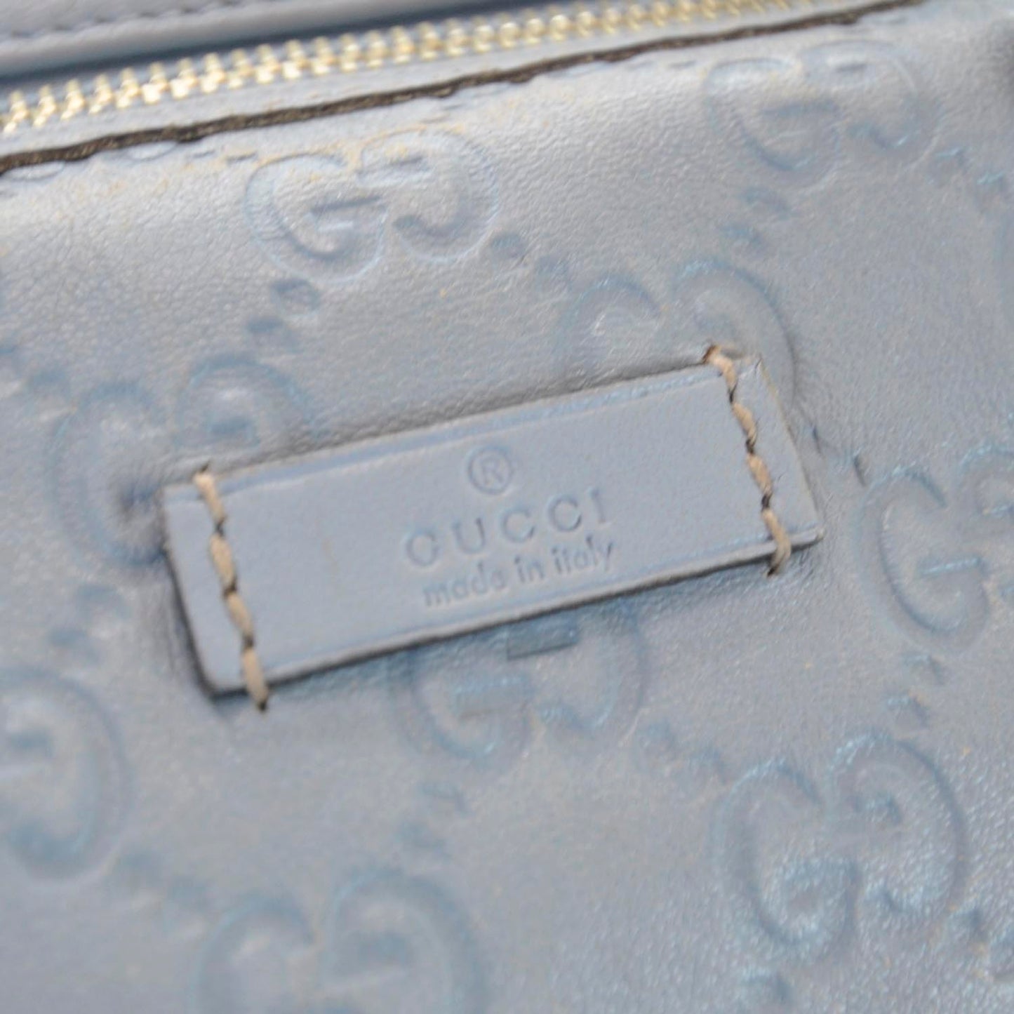 Guccissima Medium Joy Boston Light Blue