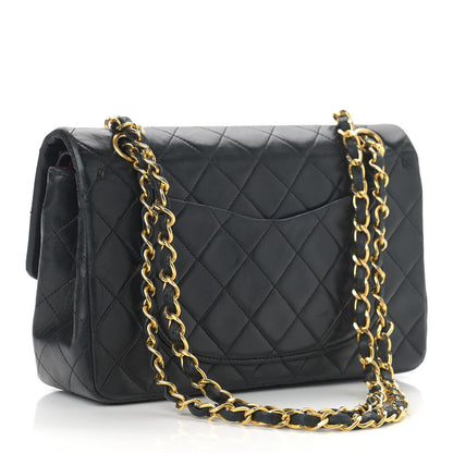 Chanel Lambskin Quilted Small Double Flap Black 3 of 14