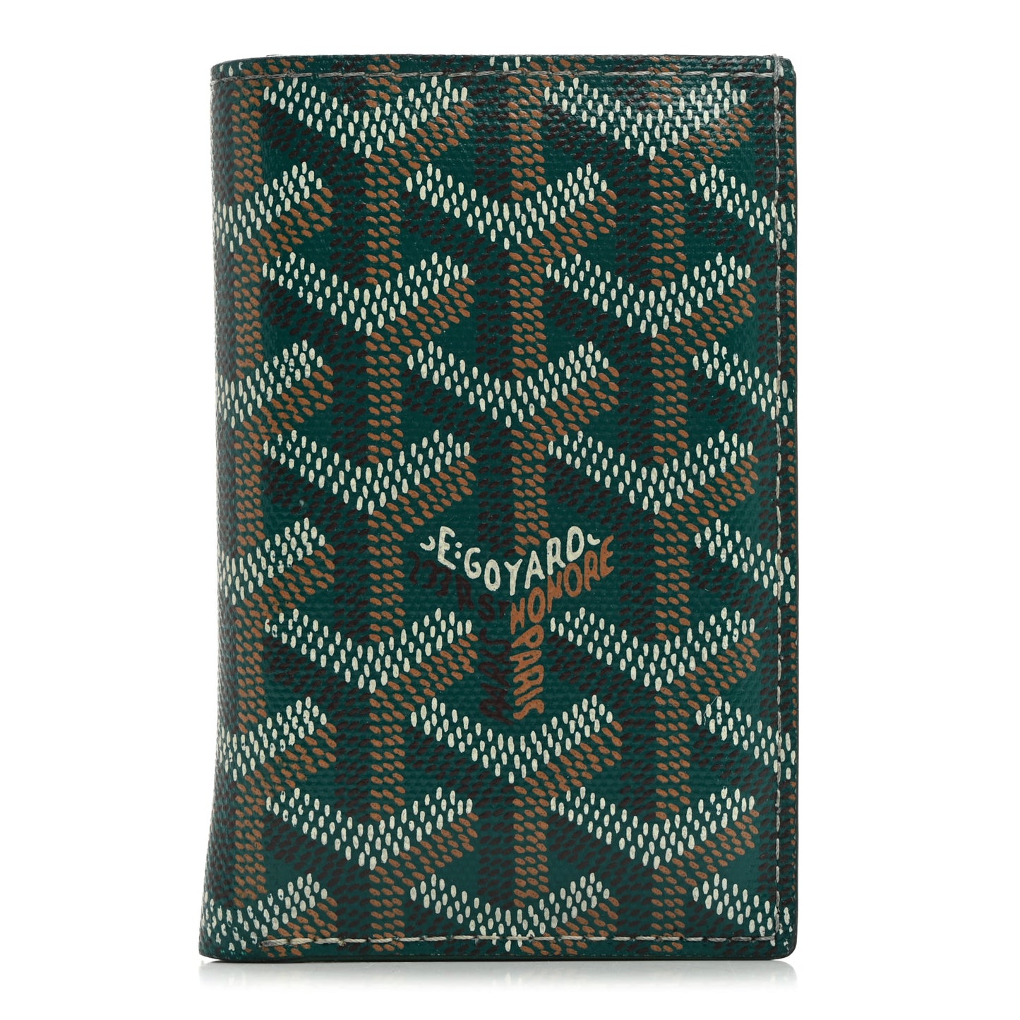 Goyardine Saint Pierre Card Holder Green