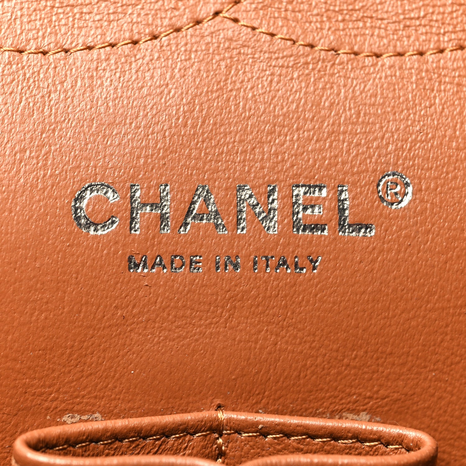 Chanel Caviar Quilted Jumbo Double Flap Light Brown 6 of 12