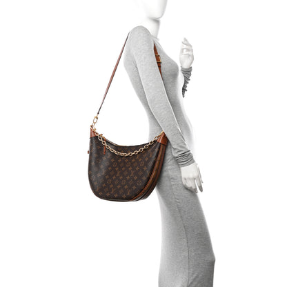 Louis Vuitton Reverse Monogram Loop Hobo 2 of 10