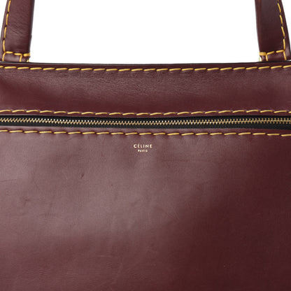Celine Smooth Calfskin Small Edge Shoulder Bag Burgundy 16 of 16