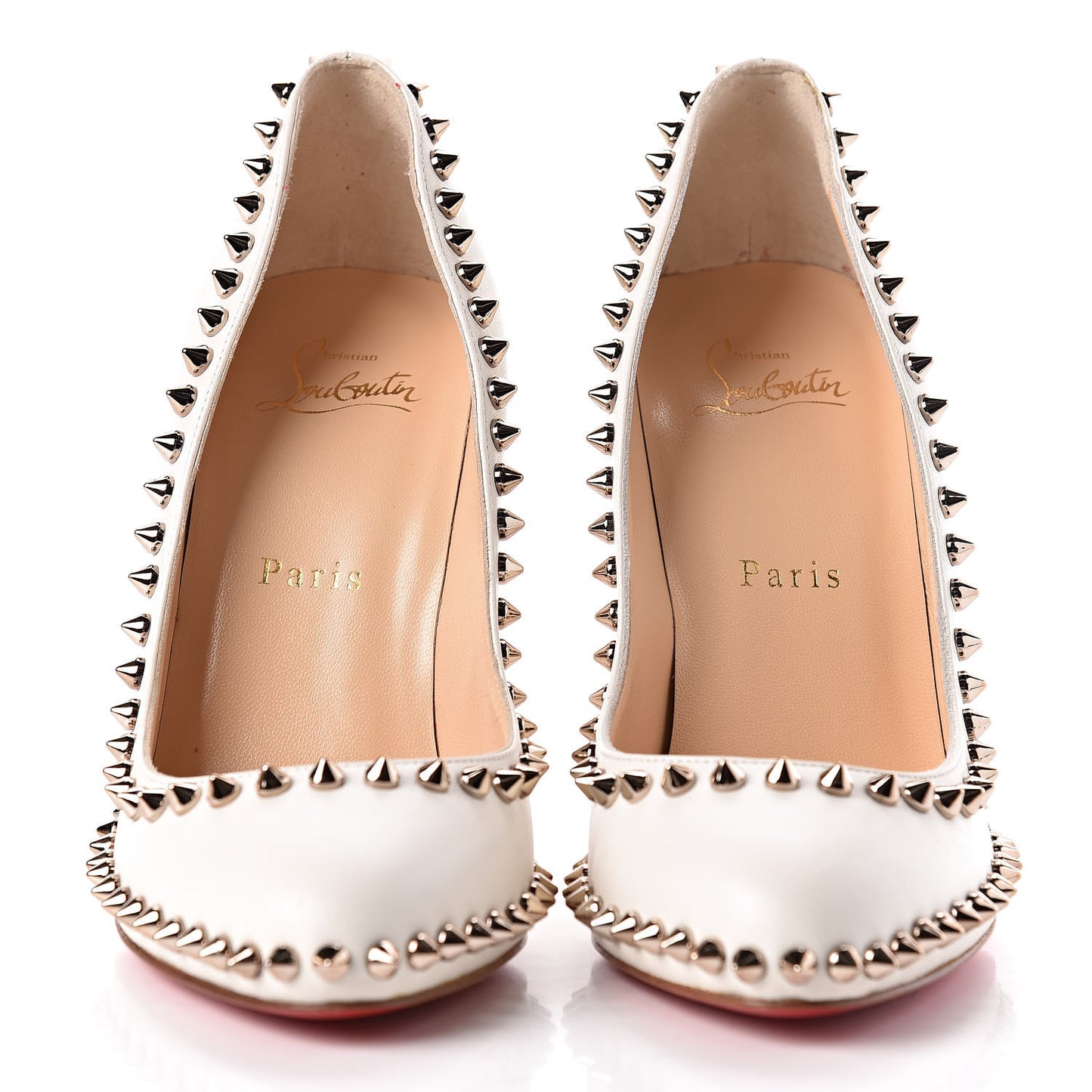 Kid Specchio Dorispiky 100 Pumps 37 Neige Colombe