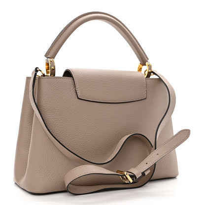 Louis Vuitton Taurillon Capucines MM Galet 3 of 10