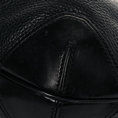 Burberry Grainy Calfskin Willenmore Hobo Black 8 of 13